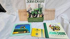 lot 169 image: John Deere Book Lot, John Deere Classics, History of Big Green Machines,  and Others