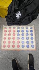 lot 199 image: Connect 4 Yard Game, Like New, In Wrapper