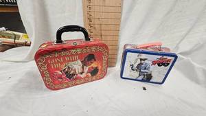 lot 230 image: Gone with the Wind and Lone Ranger Tin Boxes