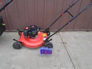 lot 104 image: TrueTT 20 push mower. Used condition. As shown.