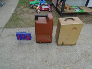 lot 116 image: Qty of 2 vintage reel to reel projectors. Very good condition. As shown.