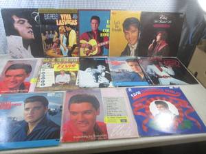 lot 13 image: (EC1) Assorted Elvis Presley Record...