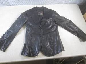 lot 32 image: (BR1) Womens Trappeur Leather Jack...