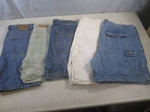 lot 48 image: (BS) 5 Pair of Assorted Jean Shorts...