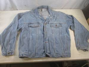 lot 66 image: (BR1) Denim Jacket with TazSunflow...