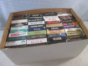 lot 70 image: (A-3) Box of Assorted VHS Movies...