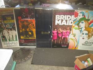 lot 76 image: (BSB) 5 Movie Theater Movie Posters...