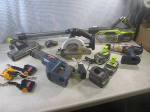 lot 119 image: (G-1) Ryobi Cordless Vacuum, Circul...