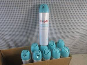 lot 124 image: (EW3) 10 Spray Cans of Kidgets Baby...