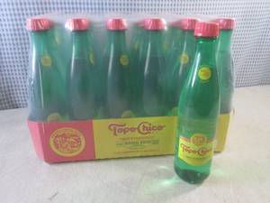 lot 144 image: (C-2) 24-Pack of Topo-Chico Twist o...