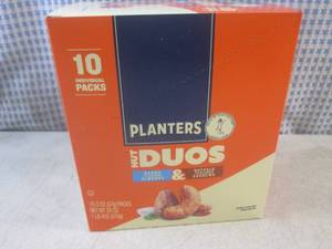 lot 150 image: (B-1) Box of 10 Bags Planters Nut D...
