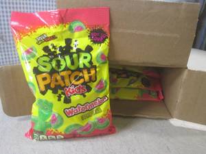 lot 154 image: (EC2) 12 Bags of Sour Patch Kids Wa...