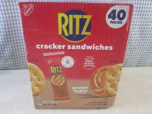 lot 161 image: (B-2) 40 Packs of Ritz Peanut Butte...
