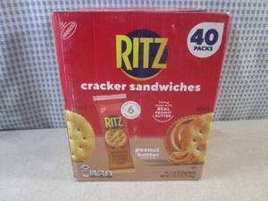 lot 162 image: (B-2) 40 Packs of Ritz Peanut Butte...