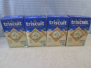lot 173 image: (B-1) 4 Boxes of Triscuit Original ...