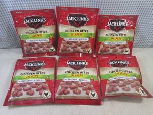 lot 186 image: (B-3) 6 Bags of Jack Links Jalapeno...