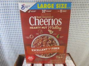 lot 197 image: (C-1) 6 Boxes of Maple Cinnamon Che...