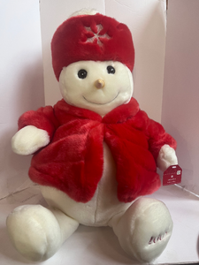 lot 77 image: Adorable 2003 Snowden Snowman W Original Tags