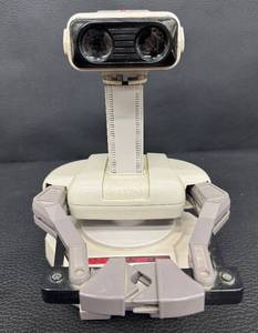 lot 17RO image: Nintendo NES R.O.B. Robotic Operating Buddy with Accessories