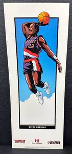 Portland Trail Blazers 1991-1992 PlayMakers Lithograph Set with Certificate of Authenticity