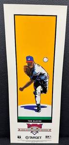 lot 35 image: 1992 Atlanta Braves Playmakers Poster Collection by Target - Set of 8