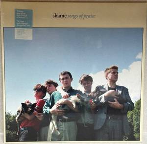 lot 42V image: Shame Songs of Praise - Vinyl Me, Please - Limited Edition Sky Blue Vinyl LP