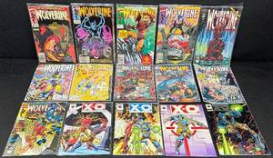lot 49C image: Collection of 15 Comic Books Including Wolverine and X-O Manowar Issues