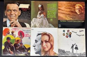 lot 49V image: Collection of 6 Vintage Vinyl Records Including Frank Sinatra and Herb Alpert