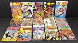 lot 67C image: Lot of 15 Valiant Comic Books Including Solar, Harbinger, Armorines, Corps, Trencher