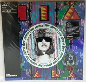 lot 86V image: M.I.A. Kala Vinyl Me, Please Essentials Neon Purple & Green Vinyl LP