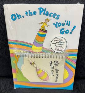 lot 110 image: Oh, the Places Youll Go Sealed Book and Journal Set - Sealed