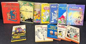 lot 113 image: Vintage Book Collection Including Beatles, Charlie Brown, and Classic Storybooks - 12 Books
