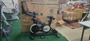 lot 14 image: Nordictrack Spin Bike S22i ( Light Used with defective Screen or Powercord)