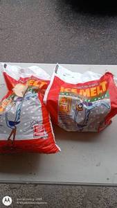 lot 24 image: Lot of 2 Bags Road Runner Ice Melt 20 lbs Each