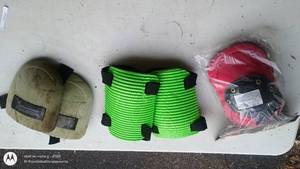 lot 37 image: Set of 3 Knee Pads Assorted Styles and Colors