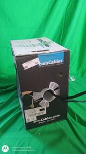 lot 84 image: comCables Structured Cabling Box of Bulk Cable