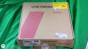 lot 102 image: McAfee UTM Firewall in Box