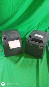 lot 106 image: Lot of 2 Ithaca 610 POS Receipt Printers