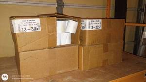 lot 109 image: Lot of Single Ply Bond Paper Rolls, 3 Inch x 165 Ft, Approx. 150 Rolls