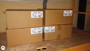 lot 110 image: Lot of 4 Boxes Thermal Paper Rolls 3 x 165 and 3 18 x 230 BPA Free
