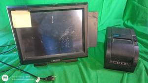 lot 122 image: Touch Dynamic POS Terminal and SNBC Thermal Receipt Printer