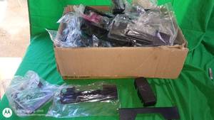 lot 128 image: Box of Computer Plastic Bezels and Covers Assorted Sizes