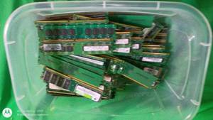 lot 140 image: Bulk Lot of Desktop RAM Sticks Mixed Brands and Capacities