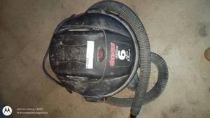 lot 155 image: Shop-Vac Quiet Series 6 Gallon 2.5 Peak HP Wet Dry Vacuum