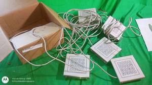 lot 164 image: Lot of 5 Industrial Numeric Keypad Entry Panels with Cables