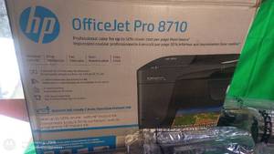 lot 176 image: HP OfficeJet Pro 8710 Printer in Box with HP 125A LaserJet Cartridges