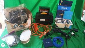 lot 181 image: Lot of Mixed Electronics and Accessories Including Sirius Radio, UPS, Hard Drive and Cables