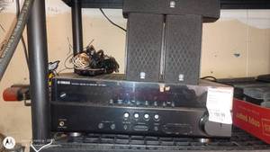 lot 184 image: Yamaha RX-V367 Natural Sound AV Receiver with Yamaha Speakers