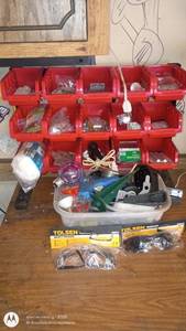 lot 188 image: Assorted Hand Tools, Hardware, and Organizers Collection