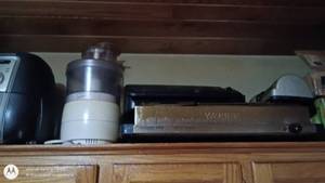 lot 211 image: Waring Pro Commercial Sandwich Grill and Food Processor